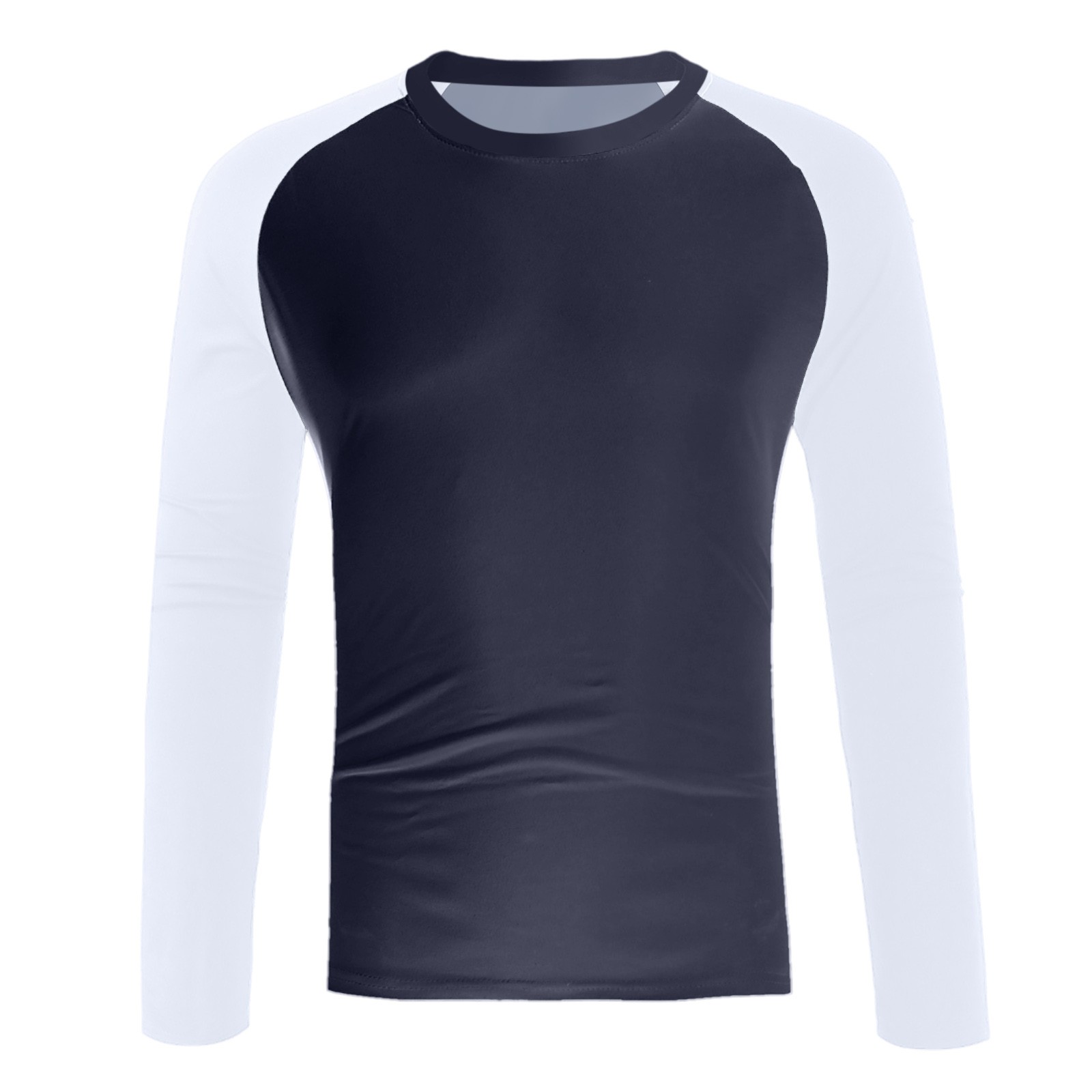thumbnail image 2 of Camiseta informal de verano para hombre: poliéster y spandex, manga larga, versátil para combinar., 2 of 5